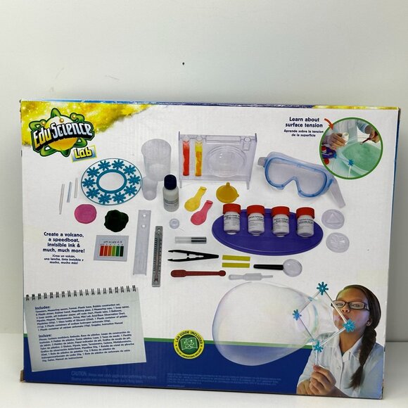 Edu-Science Lab Intro Chemistry STEM Kit Toys R Us READ Sealed 90+ Experiments - Picture 4 of 15